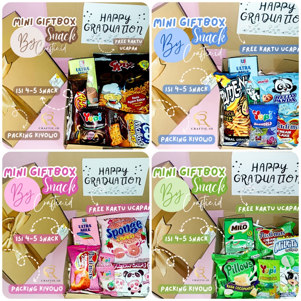 

Gift Box Hampers Ulang Tahun Gift Box Snack Kado Ulang Tahun Kado Wisuda Kado Pernikahan Hampers Lebaran Kado Semprotulation Kado Anniversary Kado Sidang Kado Valentine by Craftie.id