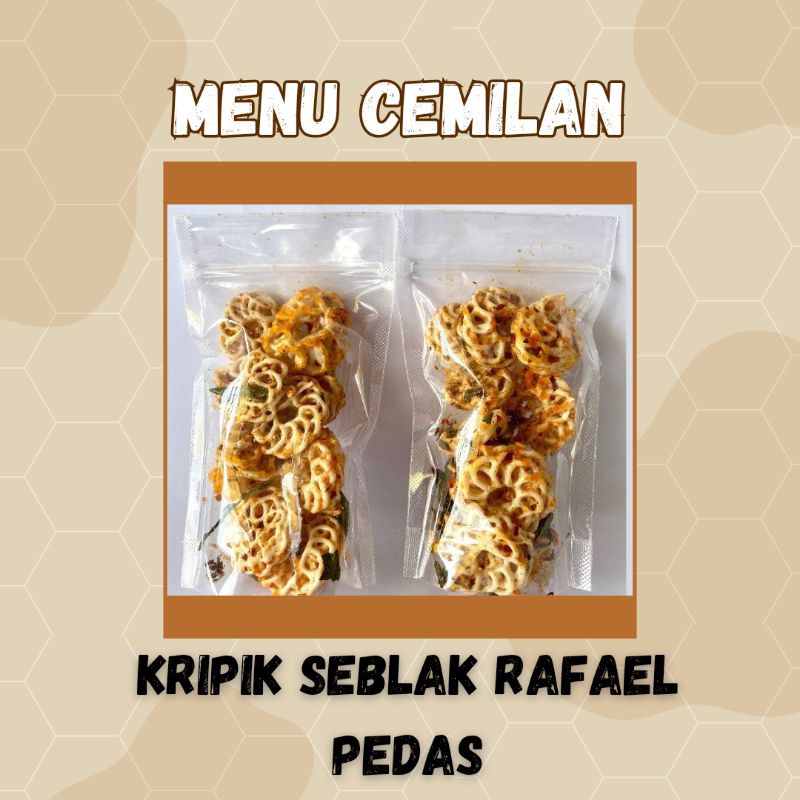 

krupuk seblak Rafael pedas