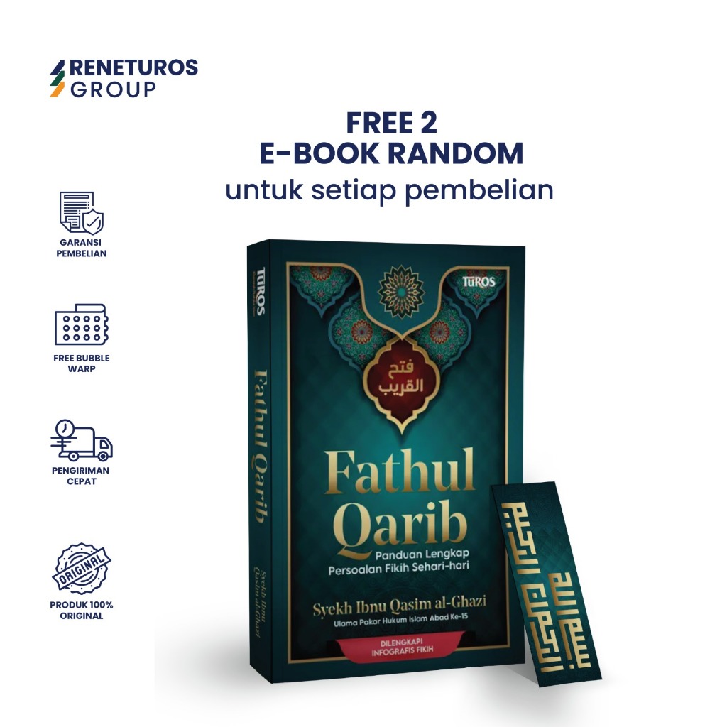 Rene Turos Kitab Terjemahan FATHUL QARIB Panduan Lengkap Persoalan Fikih Sehari-hari - Turos Pustaka