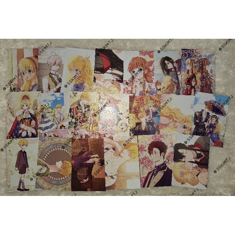 Suddenly I Became a Princess POSTCARD SET