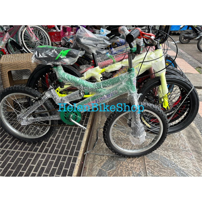 Sepeda bmx 18inch Shockbeker