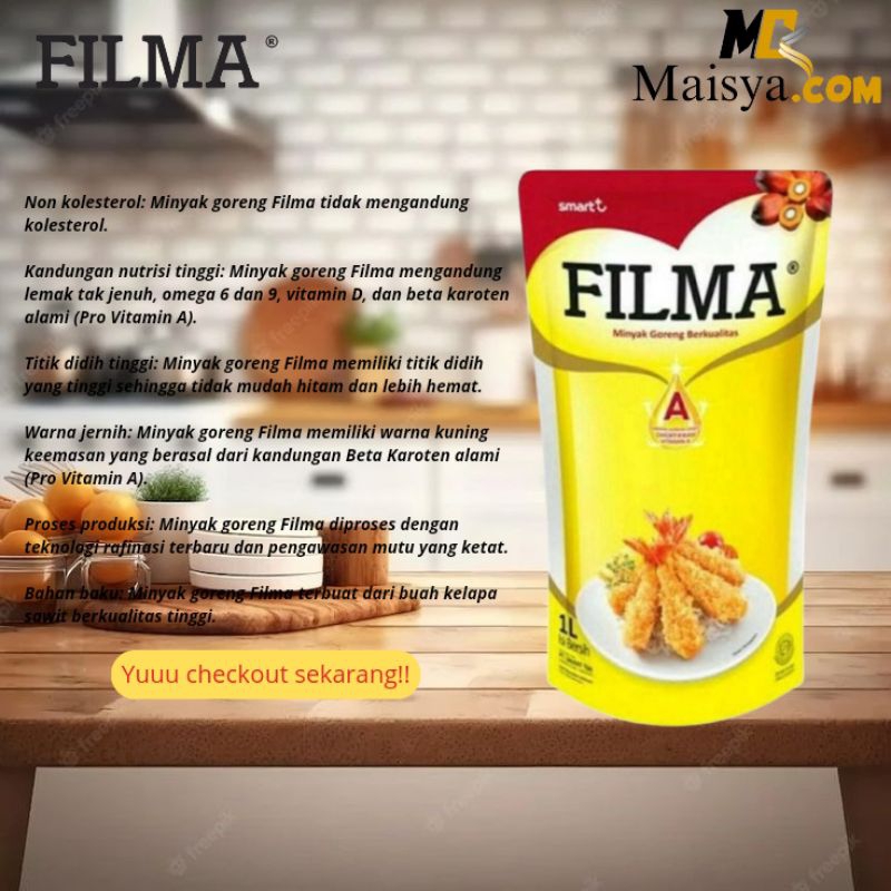 

MINYAK GORENG FILMA 1 LITER