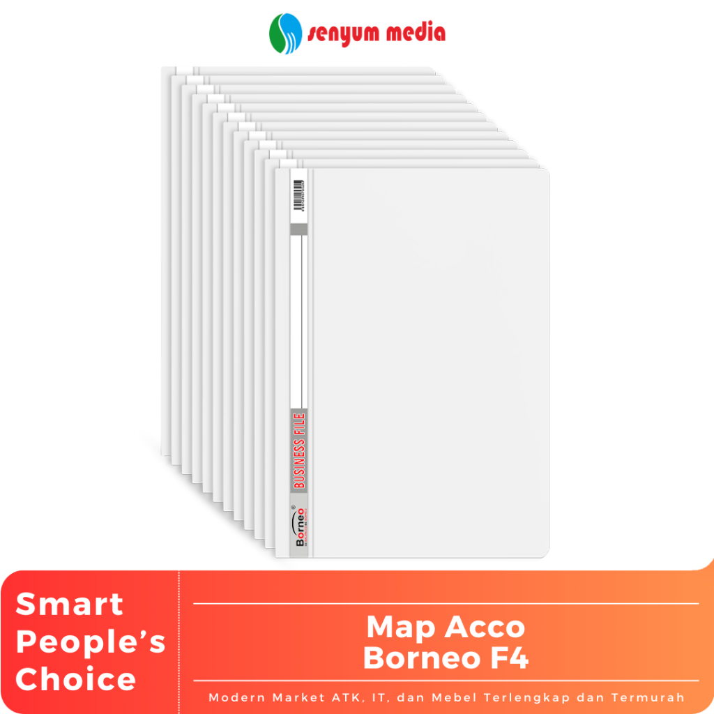 

Map Acco Borneo F4 (1 Lusin Isi 12 Pcs) (S:DZN)