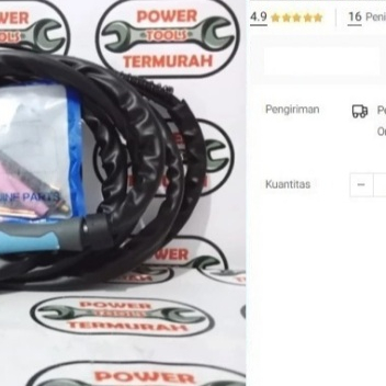 

TIG Torch 200A Tang Las Argon WIPRO Stang Las Gas Argon TIG-200