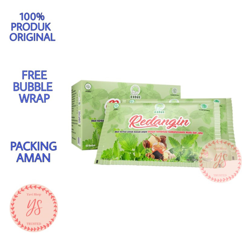 

redangin HNI HPAI asli original meredakan masuk angin