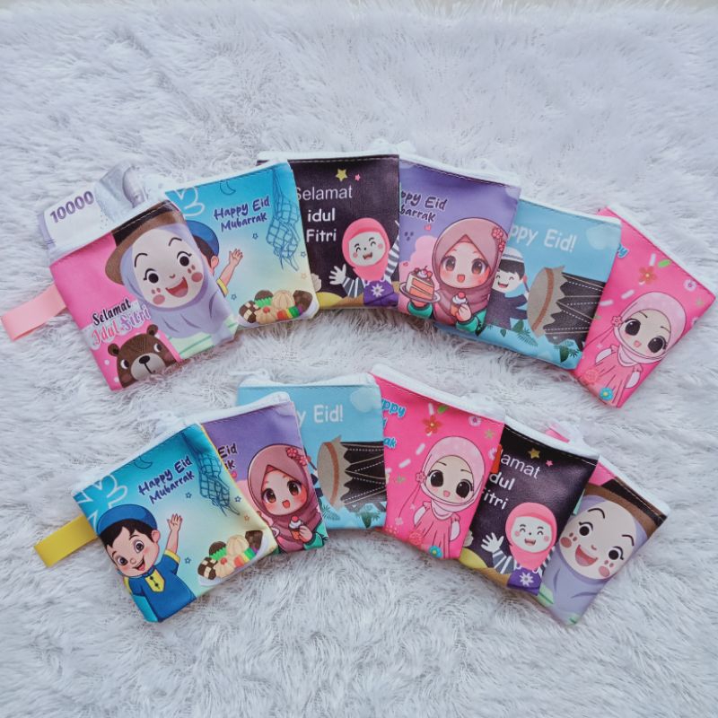 

(Dapat 120pcs) Grosir Angpao lebaran kotak karakter