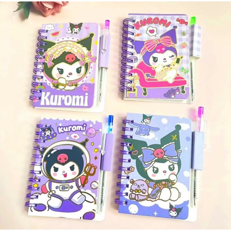 

NOTEBOOK RING PLUS PENA PULPEN KARAKTER LUCU