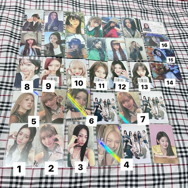 [1/2] PC PHOTOCARD IVE BAEMON BABYMONSTER NJ NEWJEANS BABY MONSTER RUKA RORA ASA RAMI AHYEON PHARITA