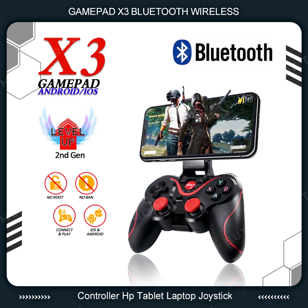 Gamepad X3 Bluetooth Wireless / Gamepade Gaming Bluetooth X3/ Joystick X3 Android Bluetooth/ Control