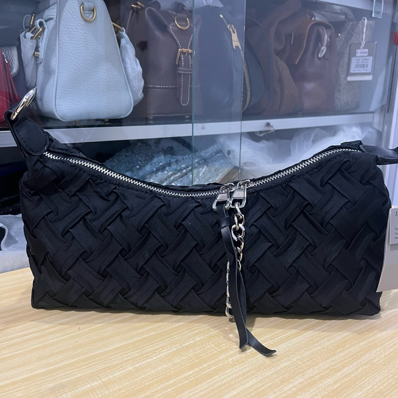 Tas J Coco Anyam Black - Tas Import Premium Original