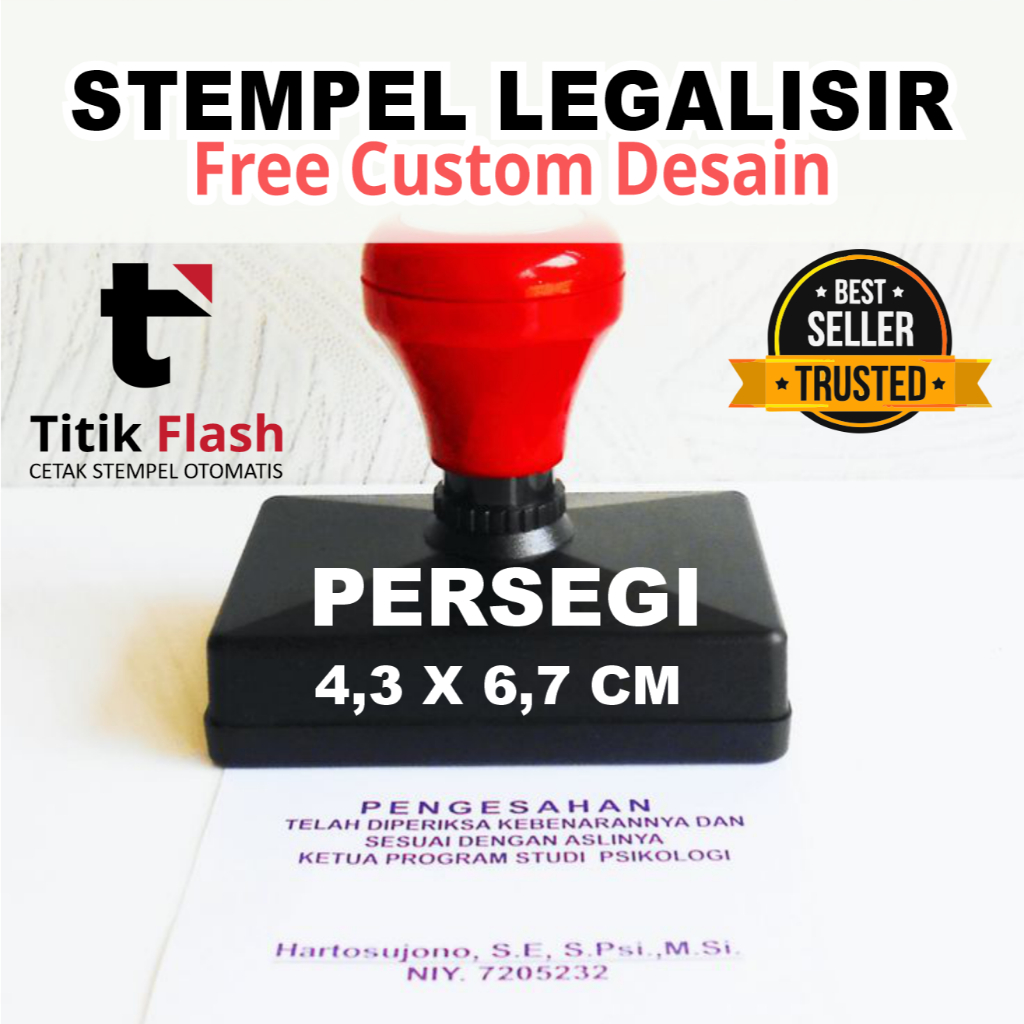 

PROMO STEMPEL LEGALISIR UKURAN 4,3 X 6,7 CM