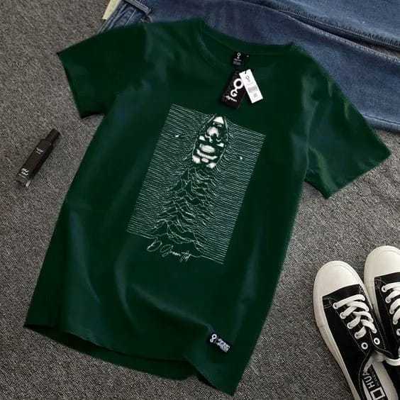 D`GREEN Tshirt Hijau Original Pria Wanita Motif Perahu - Kain Katun / Kaos Greenlight Original / Baj