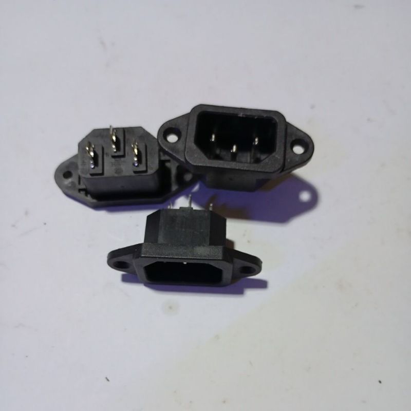 Soket AC in Power 3 pin