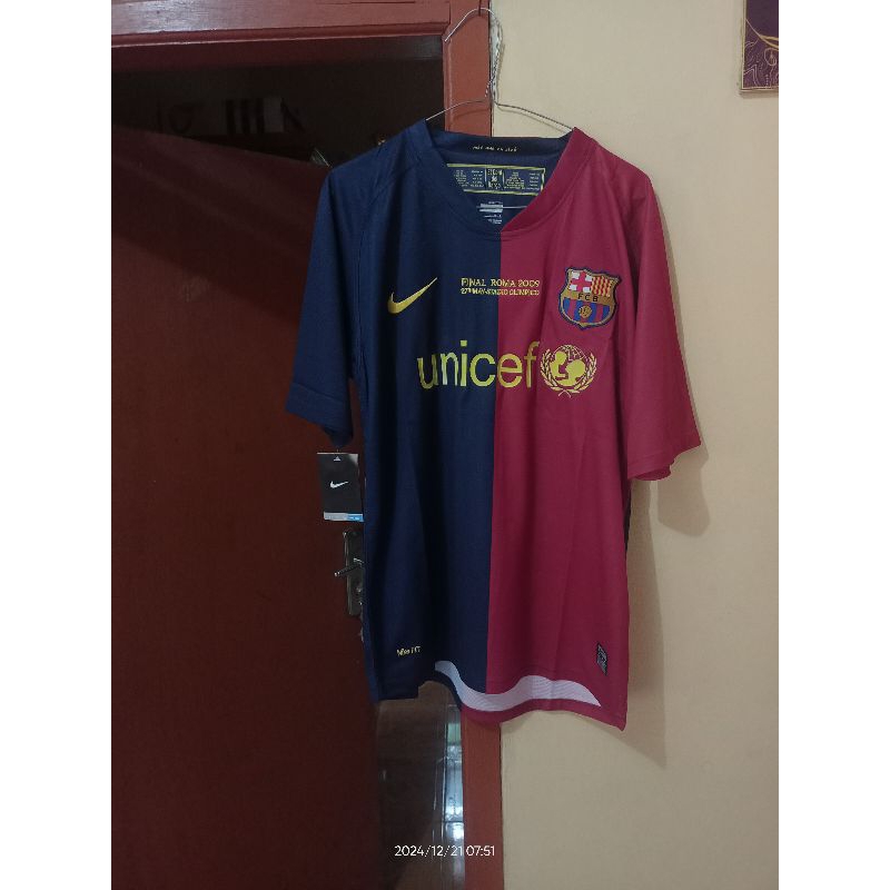 Barcelona Final Roma 2009 Size S BNWT