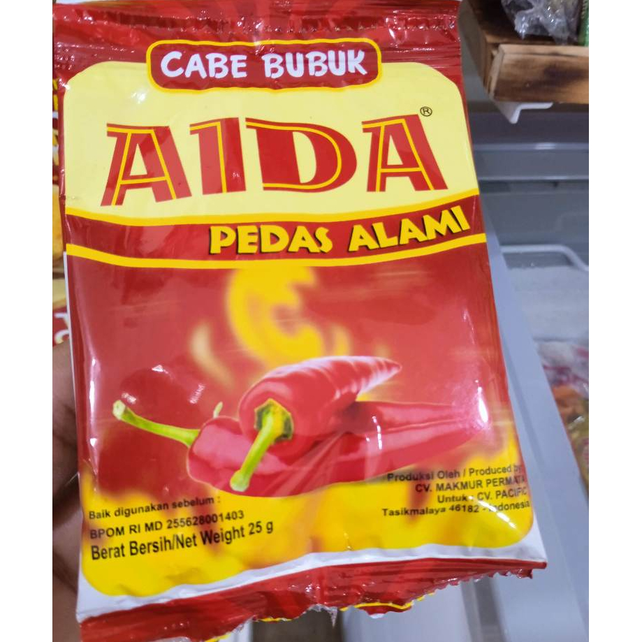 

Aida Cabe Bubuk Cabe Giling 25 gr