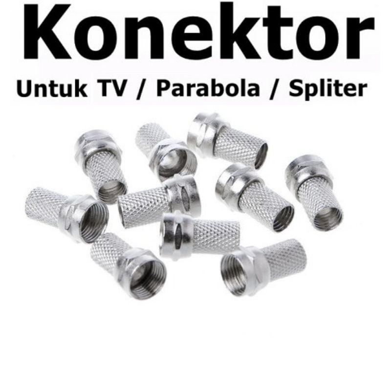 Jack konektor F F5/RG5 drat TV Parabola digital splitter