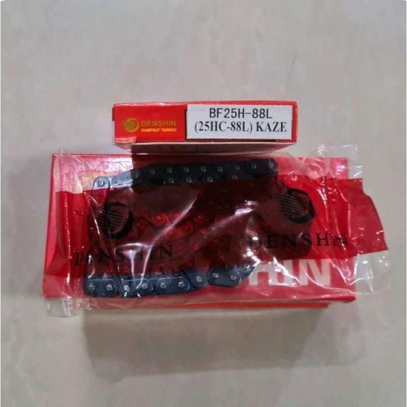 DENSHIN Rantai Timing Keteng Kamprat BF25H-88L Kawasaki Kaze/Kaze R