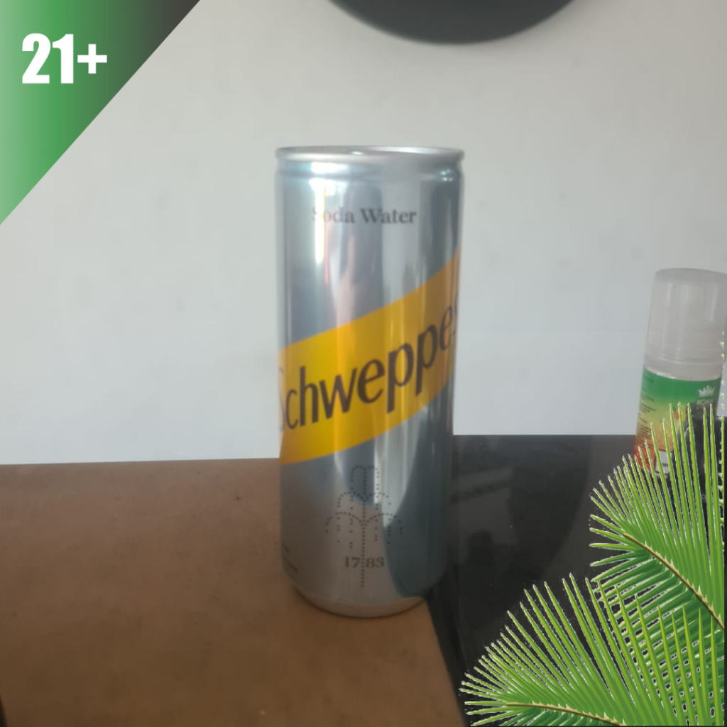 

Schweppes Soda Water Can 250ml