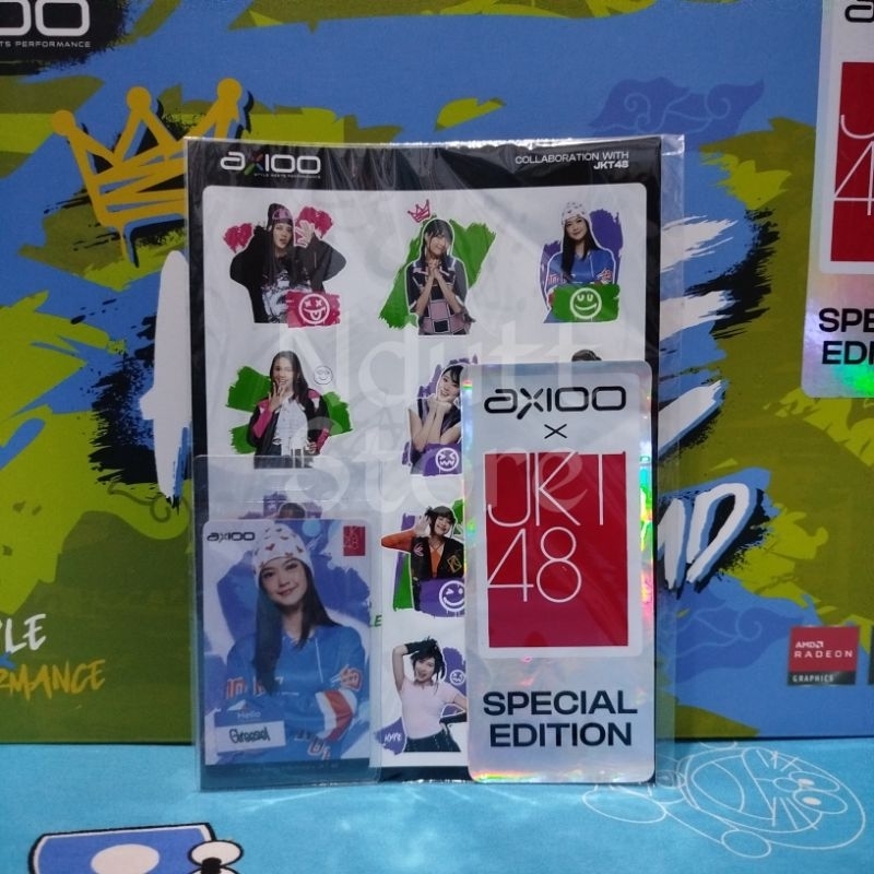 Photocard Axioo X JKT48 Greseel