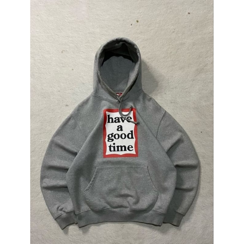 HOODIE HAVE A GOOD TIME SECOND ORIGINAL @KAKIKU.SECONDTHRIFT