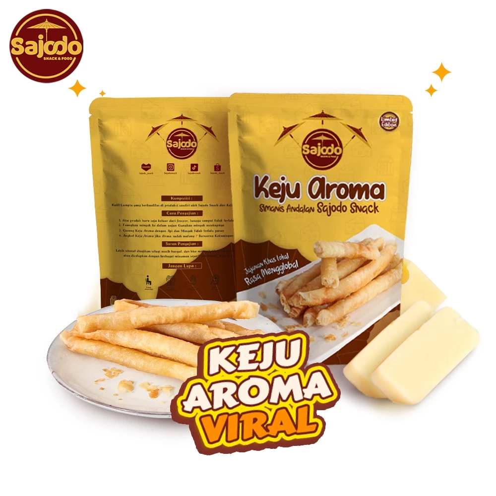 

KEJU AROMA enak gurih SAJODO SNACK