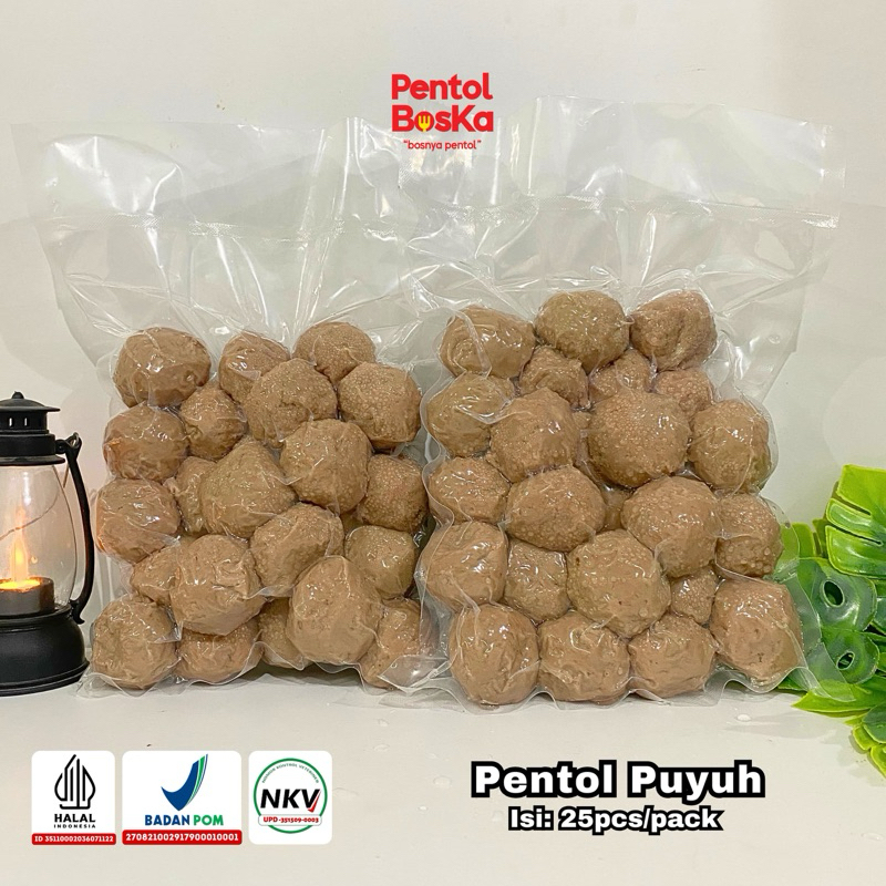 

PENTOL PUYUH BOSKA (ISI 1 TELUR PUYUH UTUH) - PER PACK ISI 25 PCS FREE BUMBU KUAH BAKSO