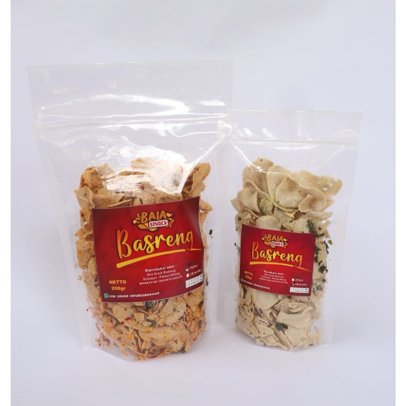 

Basreng BALA SNACK Paket 1 (Basreng Pedas 200gr + Basreng ori 100gr)