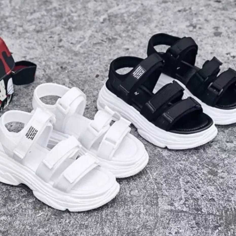 Sandal Gunung Anak Wanita Casual Sandal Gunung Korea Trendy