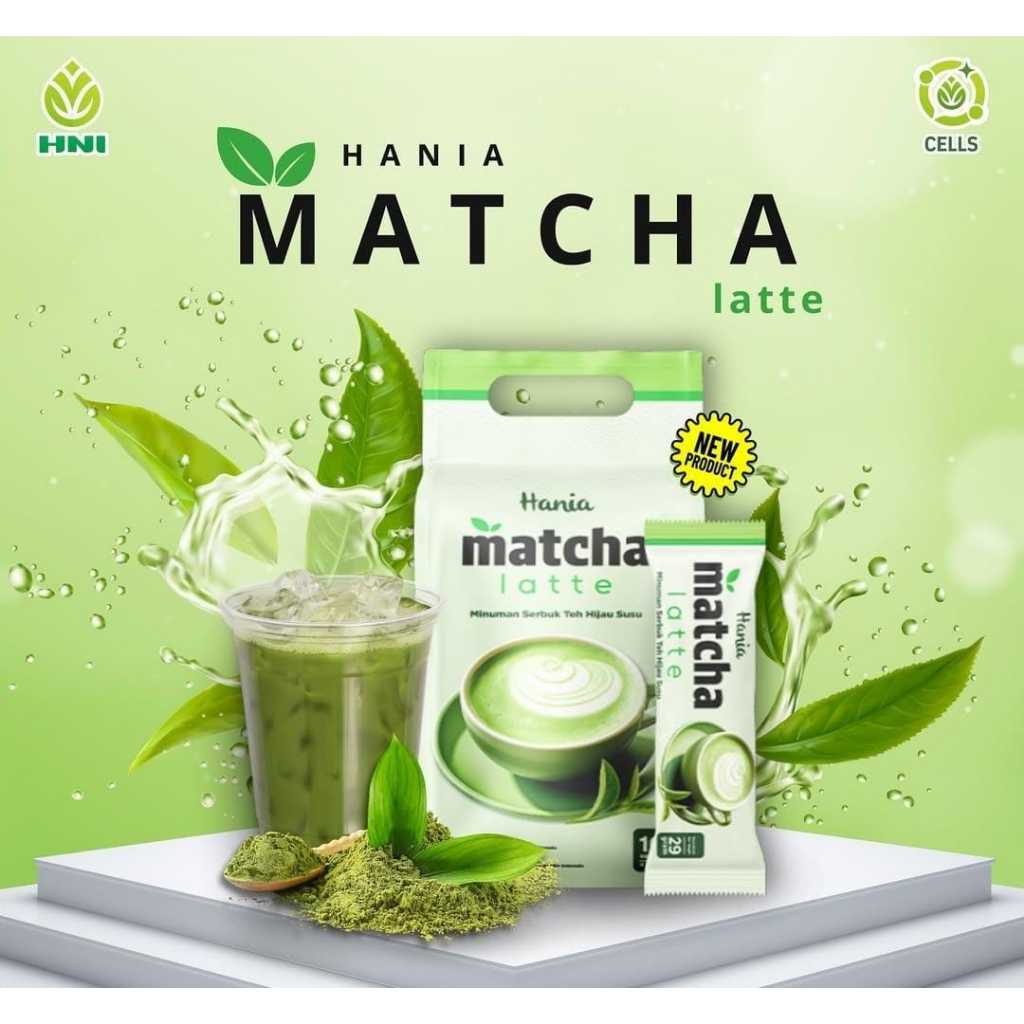 

Hania Matcha Latte Minuman Serbuk Teh Hijau Sehat