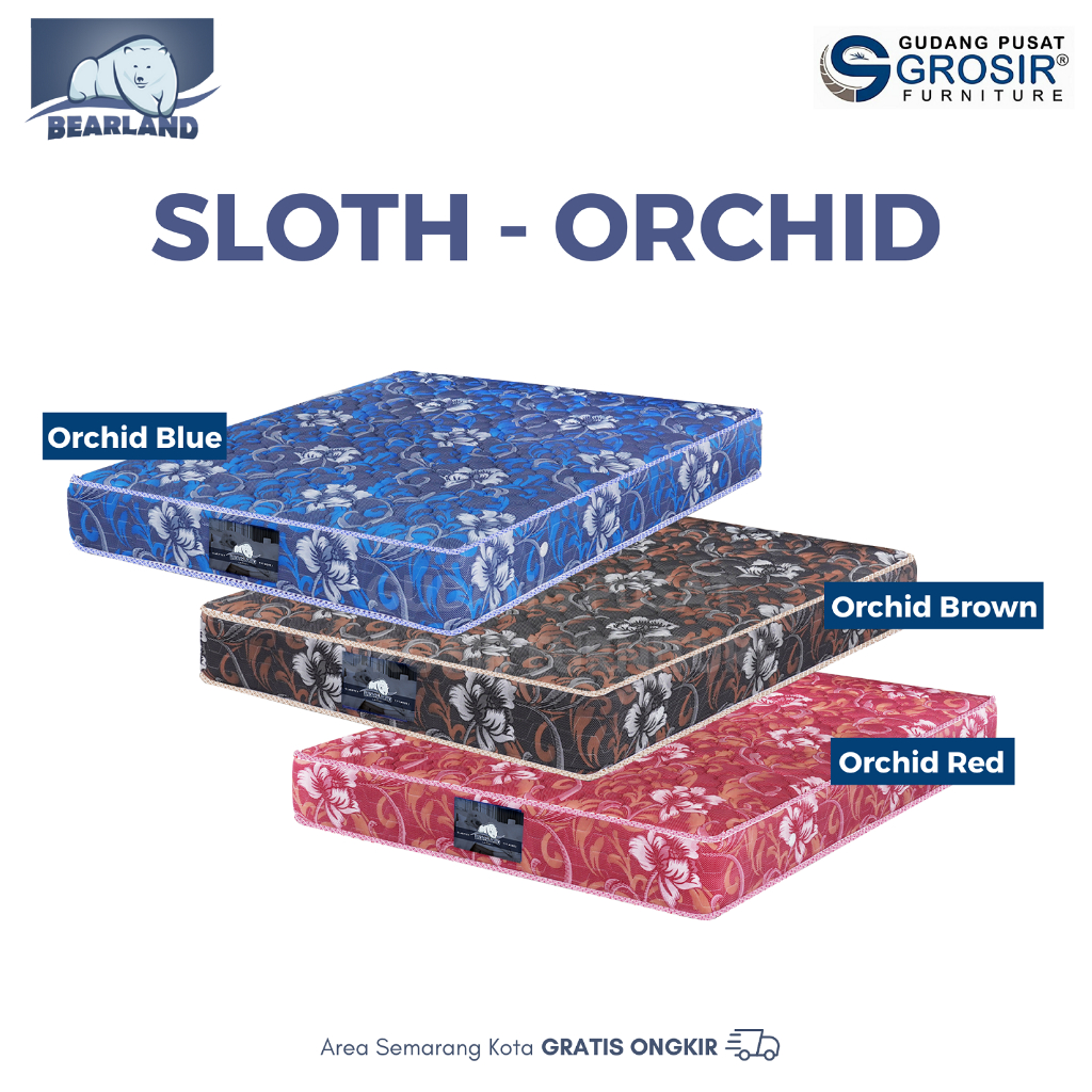 Springbed Olympic Bearland - Sloth - Orchid