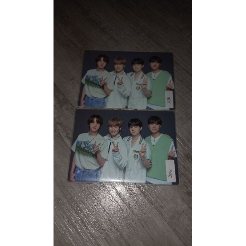 photocard Official BTS Sowoozoo unit 7/8 namjoon rm seokjin suga yoongi jhope jimin Taehyung jungkoo