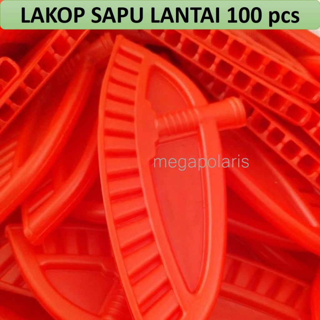 GROSIR 100 LAKOP SAPU PLASTIK CANGKANG SAPU IJUK LAKOP SAPU LANTAI