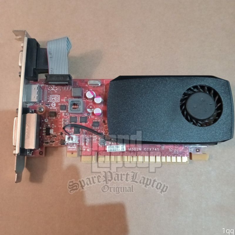 VGA NVIDIA GeForce GTX 745 4GB PCIe Video Card M302N GTX745DE Z7 10AB