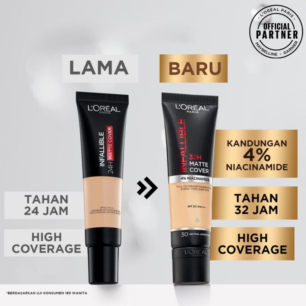 LOREAL PARIS INFALLIBLE 32H MATTE COVER FOUNDATION