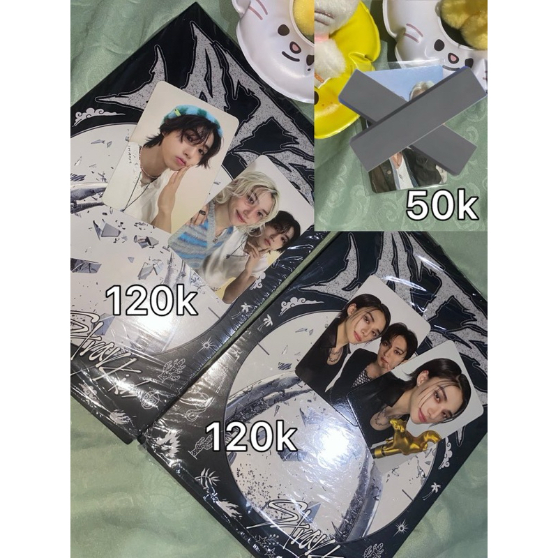 unsealed album fullset stray kids ate boom ver pc han unit jilix felix chk chk pc hyunjin unit hyunh