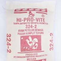 324-2 makanan ayam / pakan komplit ayam petelur dewasa produk pokpand kemasan @ 1kg