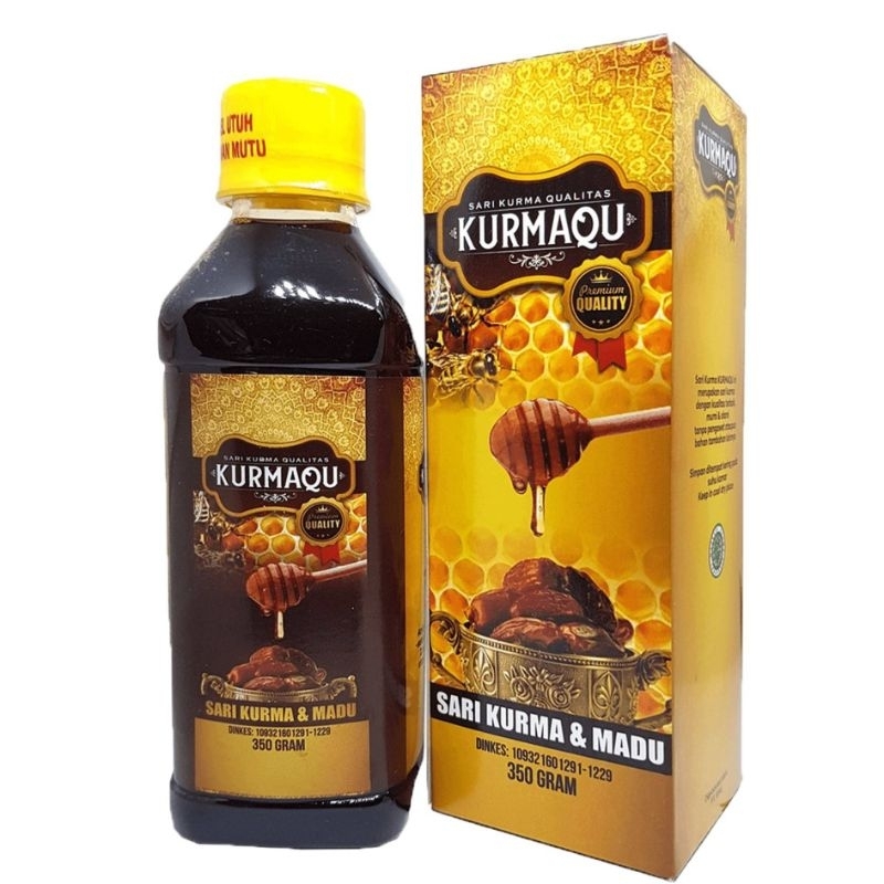 

Kurmaqu - Sari Kurma Qualitas - Daya Tahan Tubuh - Sari Kurma & Madu 350 gram
