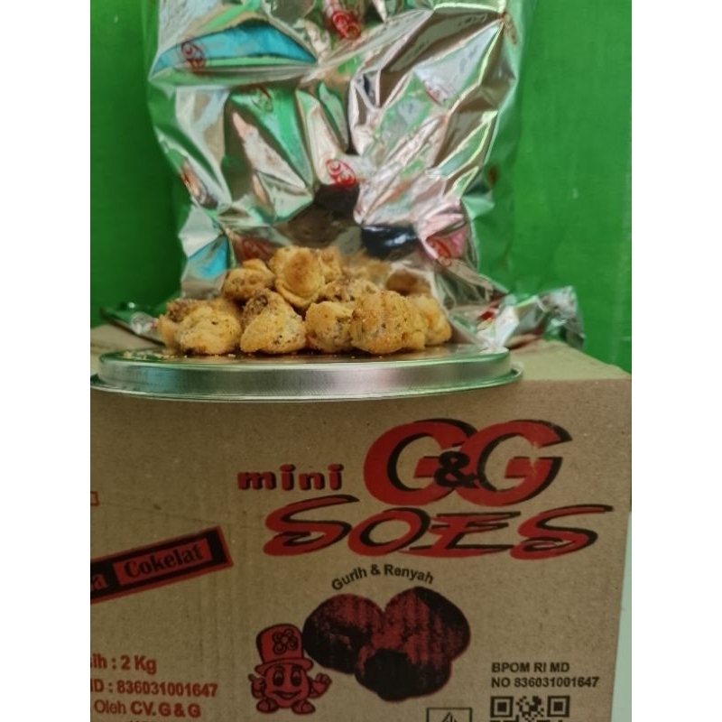 

soes GG coklat lumer kemasan 1 kg