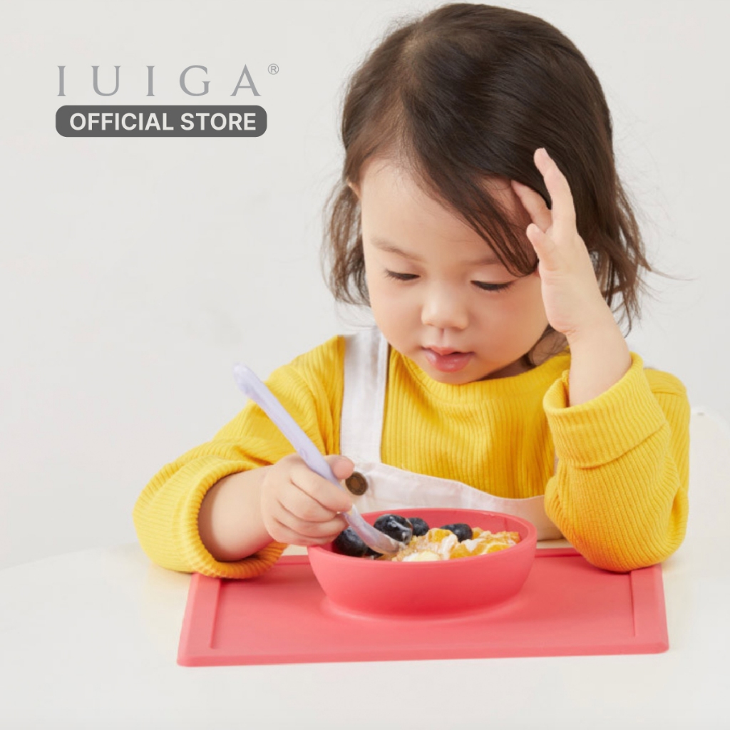 IUIGA Skylar Mini Bowl Feeding Mat - Alas Makan Bayi Antislip Anti Tumpah