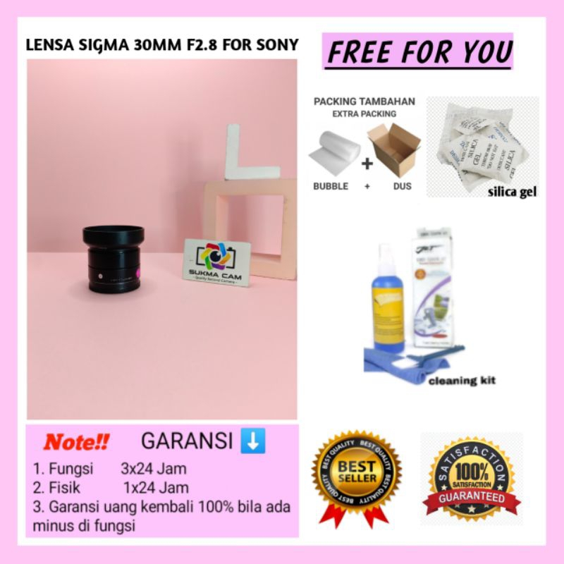 LENSA SIGMA 30MM F2.8 DN FOR SONY