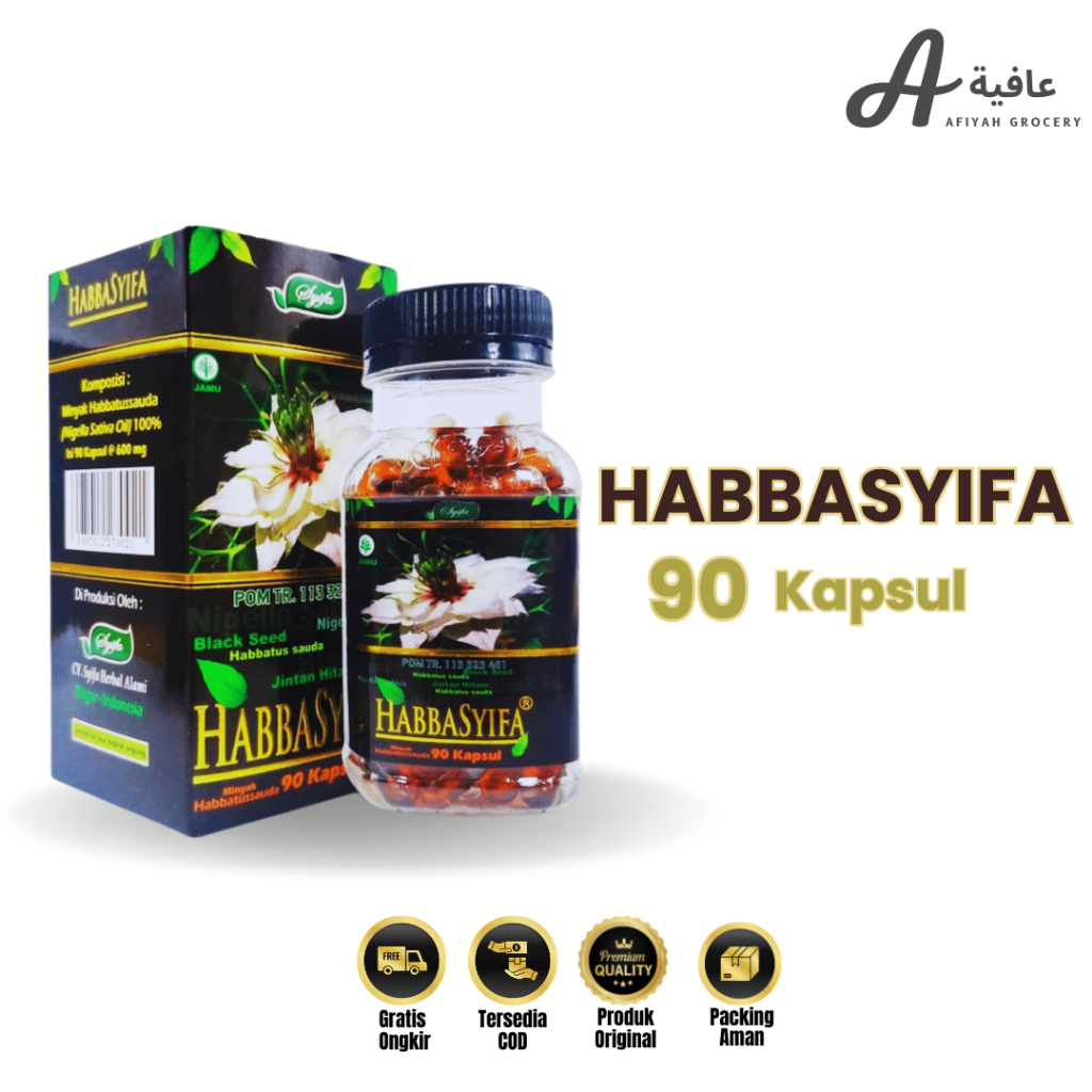 

Minyak Habbatussauda Habbasyifa Black Seed Oil Herbal Alami Obat Kolesterol