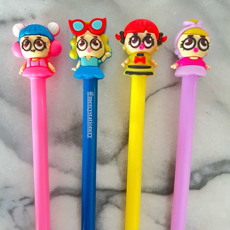 

Gelpen Kepala LOL Gel Pen Fancy Pena Gel Bolpen Lucu Boneka