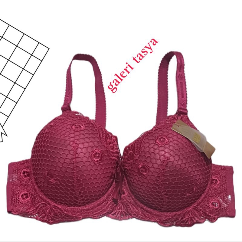 2133/2156 Bra kawat push up Bra kawat Busa super tebal Bra fashion ukuran 38.40.42.44.46.48