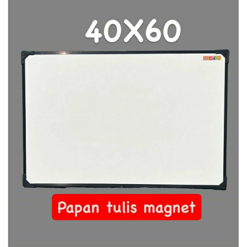 

Whiteboard Magnet/Papan Tulis Magnet 40x60 cm