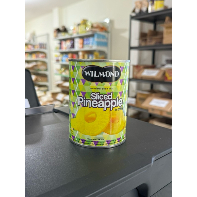

WILMOND Slice pineapple in syrup / buah kaleng irisan nanas 567gr