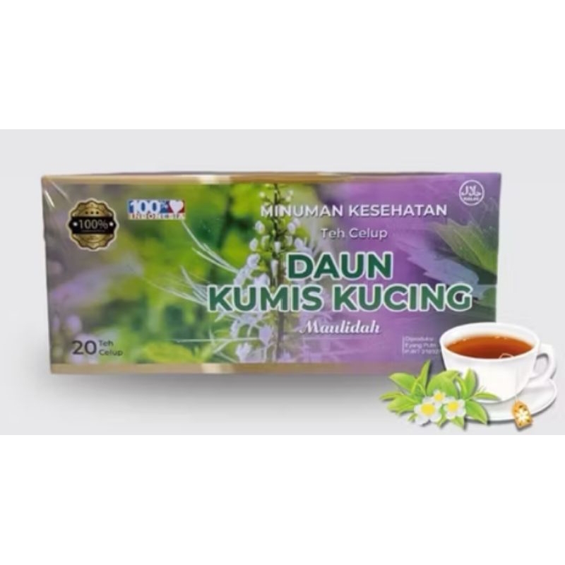 

Paket 2 Teh celup daun kumis kucing/Teh daun kumis kucing isi 20 pcs