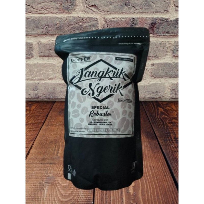 

KOPI BUBUK CAP JANGKRIK NGERIK SUPER SPECIAL ROBUSTA