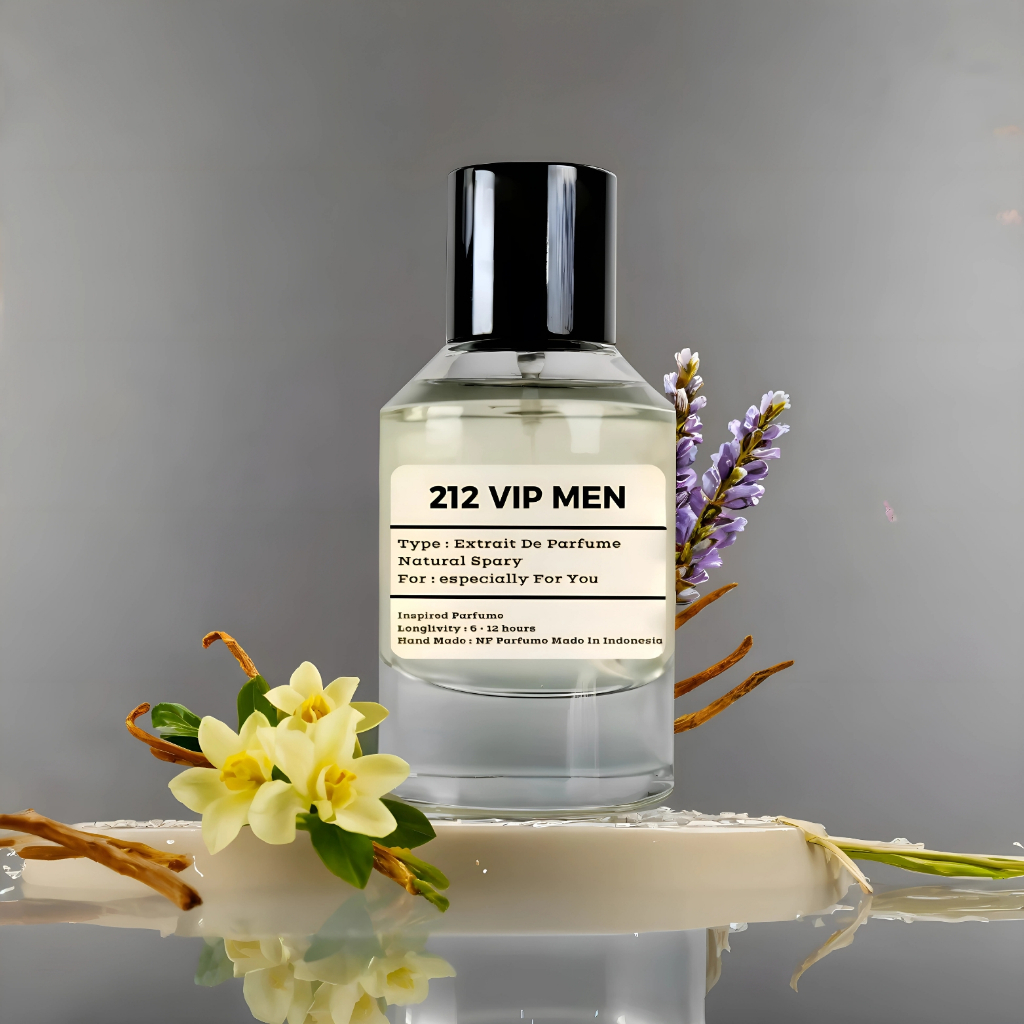 Parfum Pria Tahan Lama 212 VIP MEN Aroma Fresh V00dka Mint Inspired NF Minyak Wangi Cowok Farfum