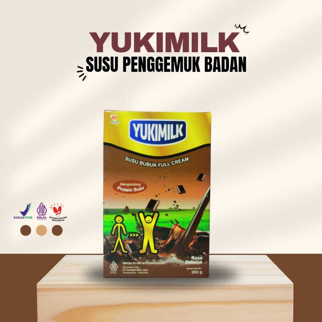 

YUKI MILK SUSU PENGGEMUK BADAN/SUSU PENAMBAH BERAT BADAN 250ML