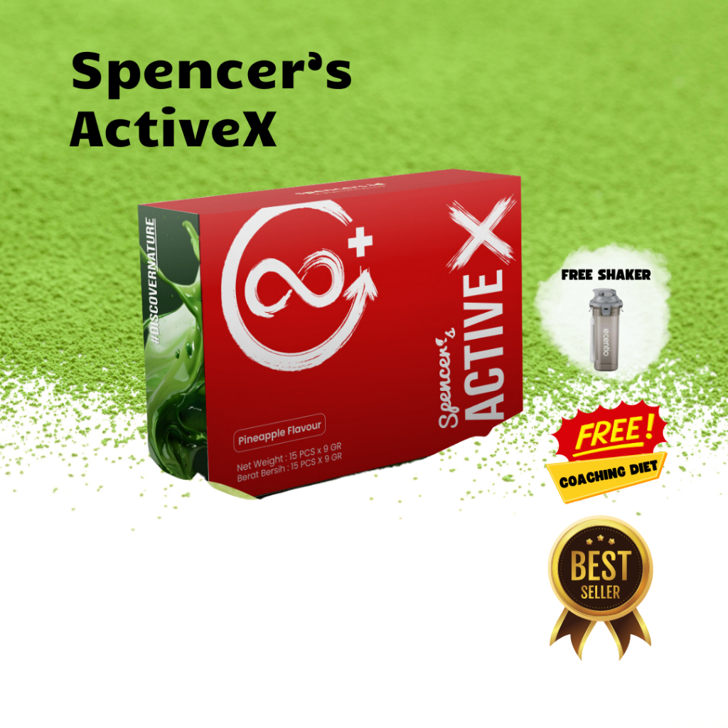 

Spencer's Supergreen Active X Pineapple Matcha